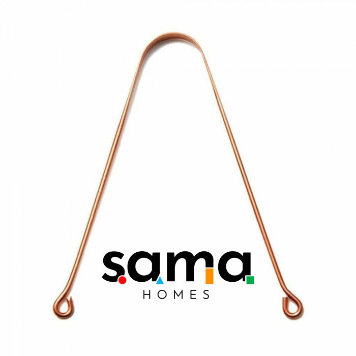 Pure Copper Tongue Cleaner Set of 2