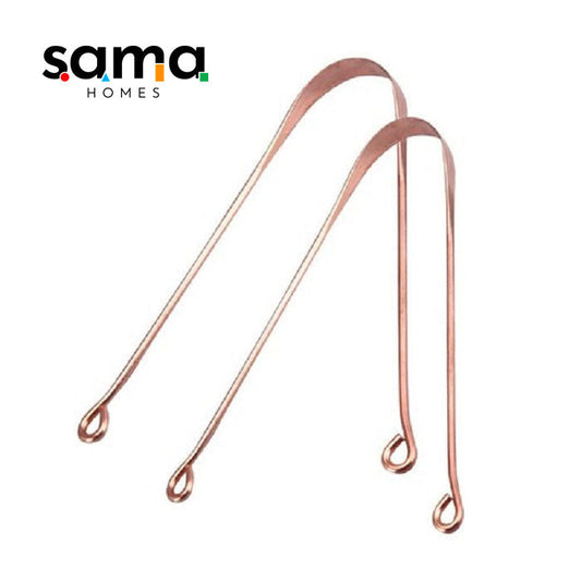 Pure Copper Tongue Cleaner Set of 2